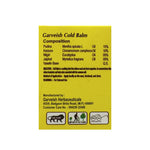 Garveish Cold Balm - 10gms