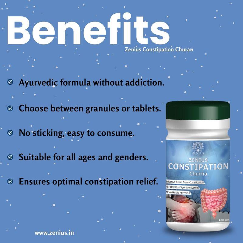 Zenius Constipation Churan - 100gm Powder