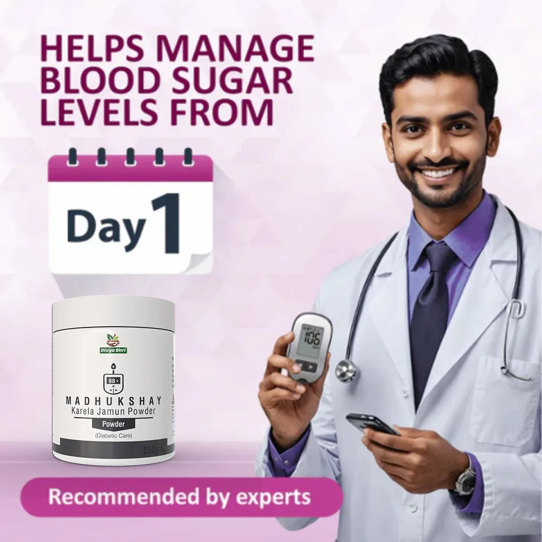 Divyashri Wellness Karela Jamun Powder