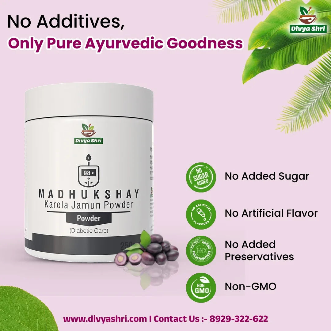 Divyashri Wellness Karela Jamun Powder