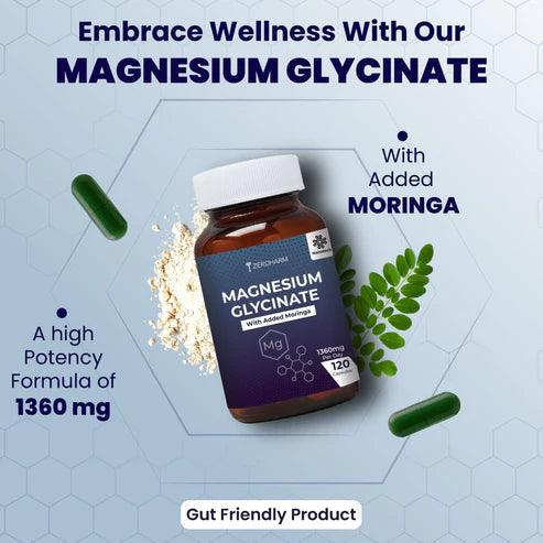 Zeroharm Magnesium Glycinate Capsule - 60 Capsules