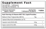 Vitaone Pure MCT Oil  / Travel Pack (20ml) | Fast-Acting C8 & C10 Ketogenic Fuel for Brain Power & Energy