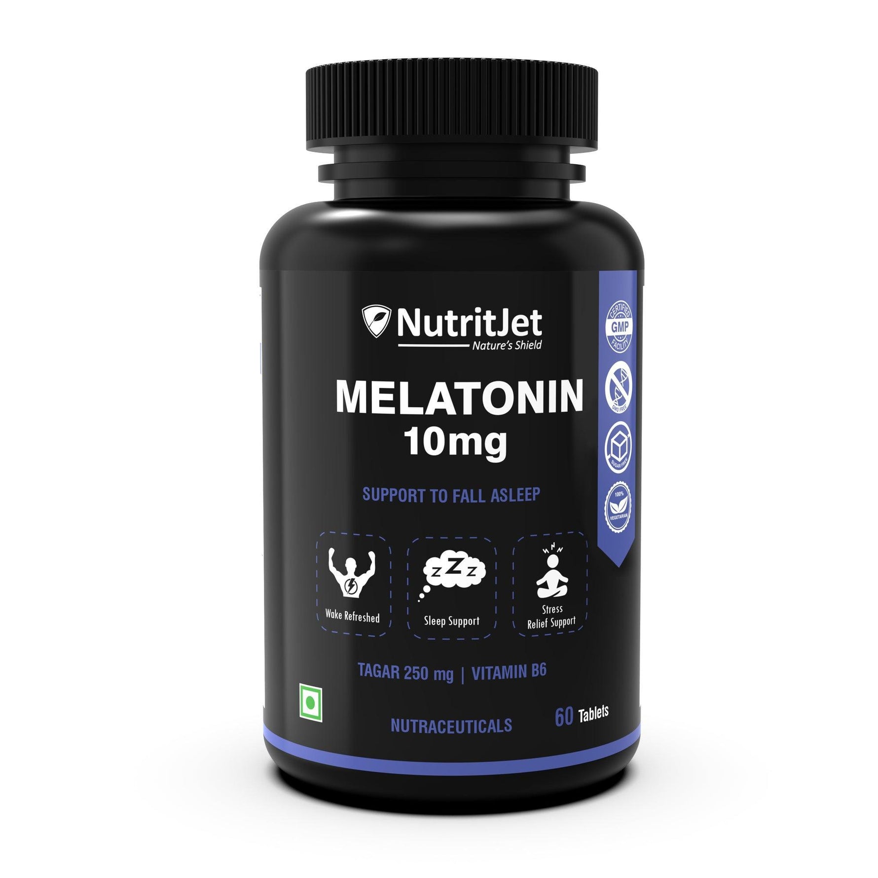 NutritJet Melatonin 10mg Tablet - 60 Tablets