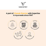 Vedistry Memosharp 60s - Ayurvedic Brain Booster for Memory, Focus & Concentration