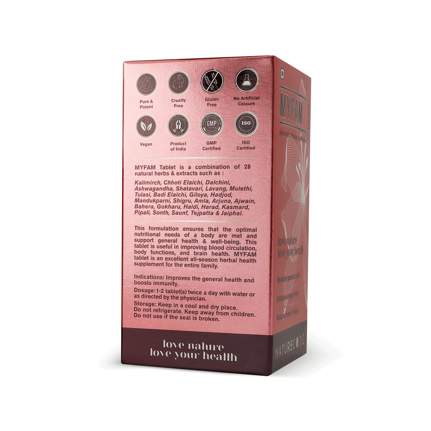 Nature Code Myfam Tablet - 60 Tablets