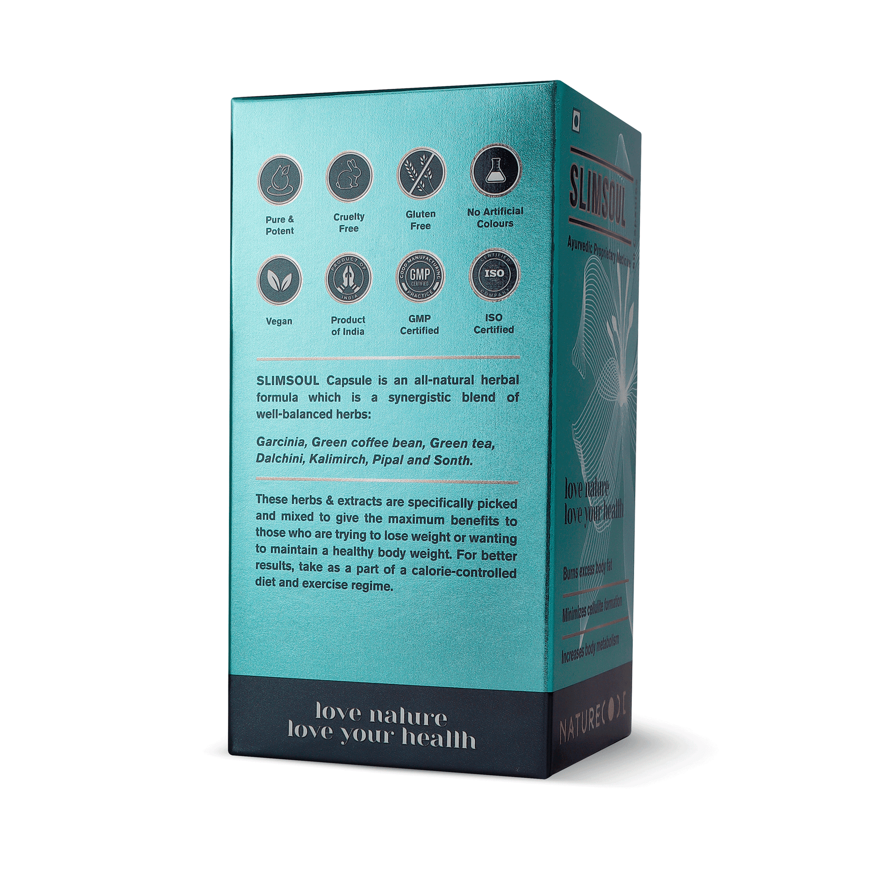 Nature Code Slimsoul Capsule - 60 Capsules