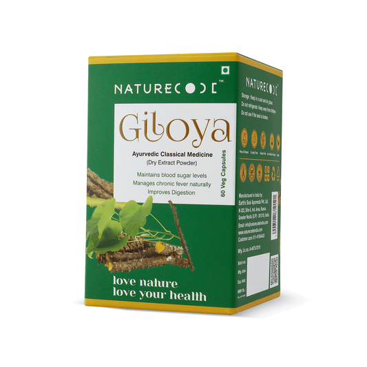 Nature Code Giloya Veg Capsule - 60 Capsules
