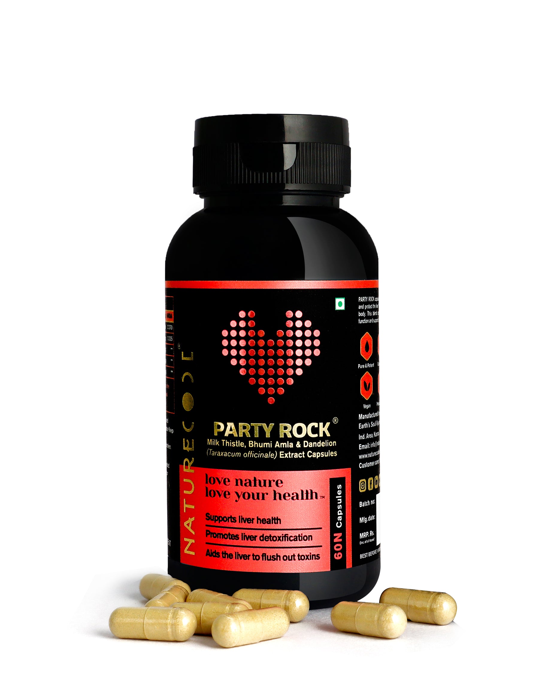 Nature Code Party Rock Capsule - 60 Capsules