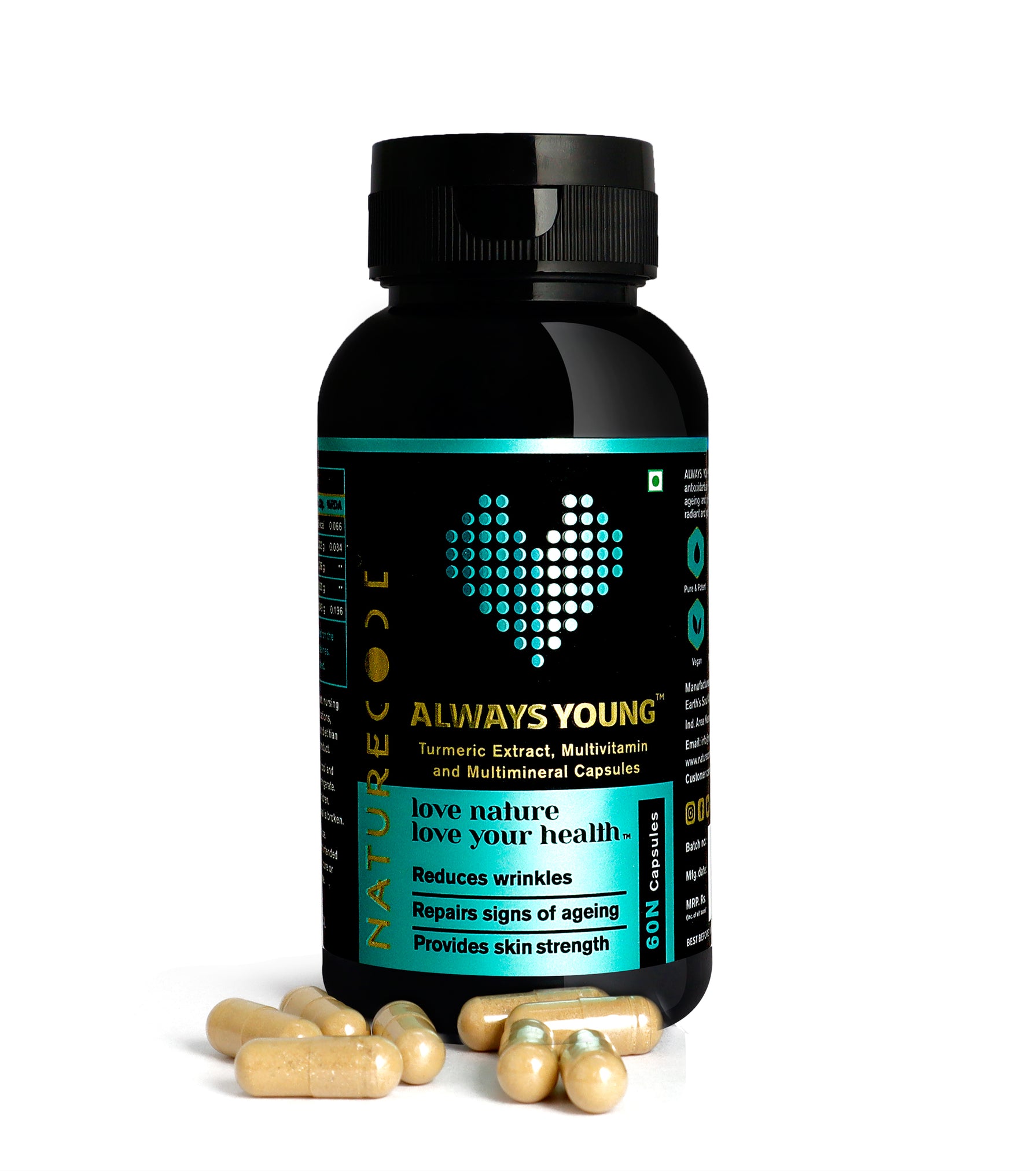 Nature Code Always Young Capsule - 60 Capsules