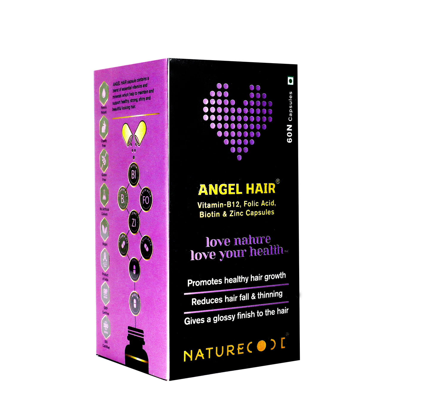 Nature Code Angel Hair Capsule - 60 Capsules