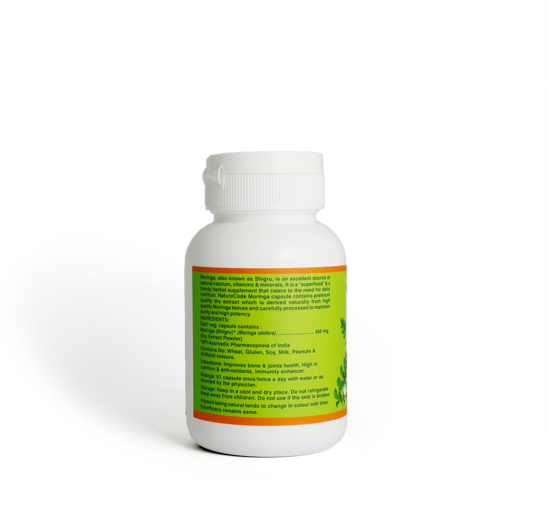 Nature Code Moringa Veg Capsule - 60 Capsules