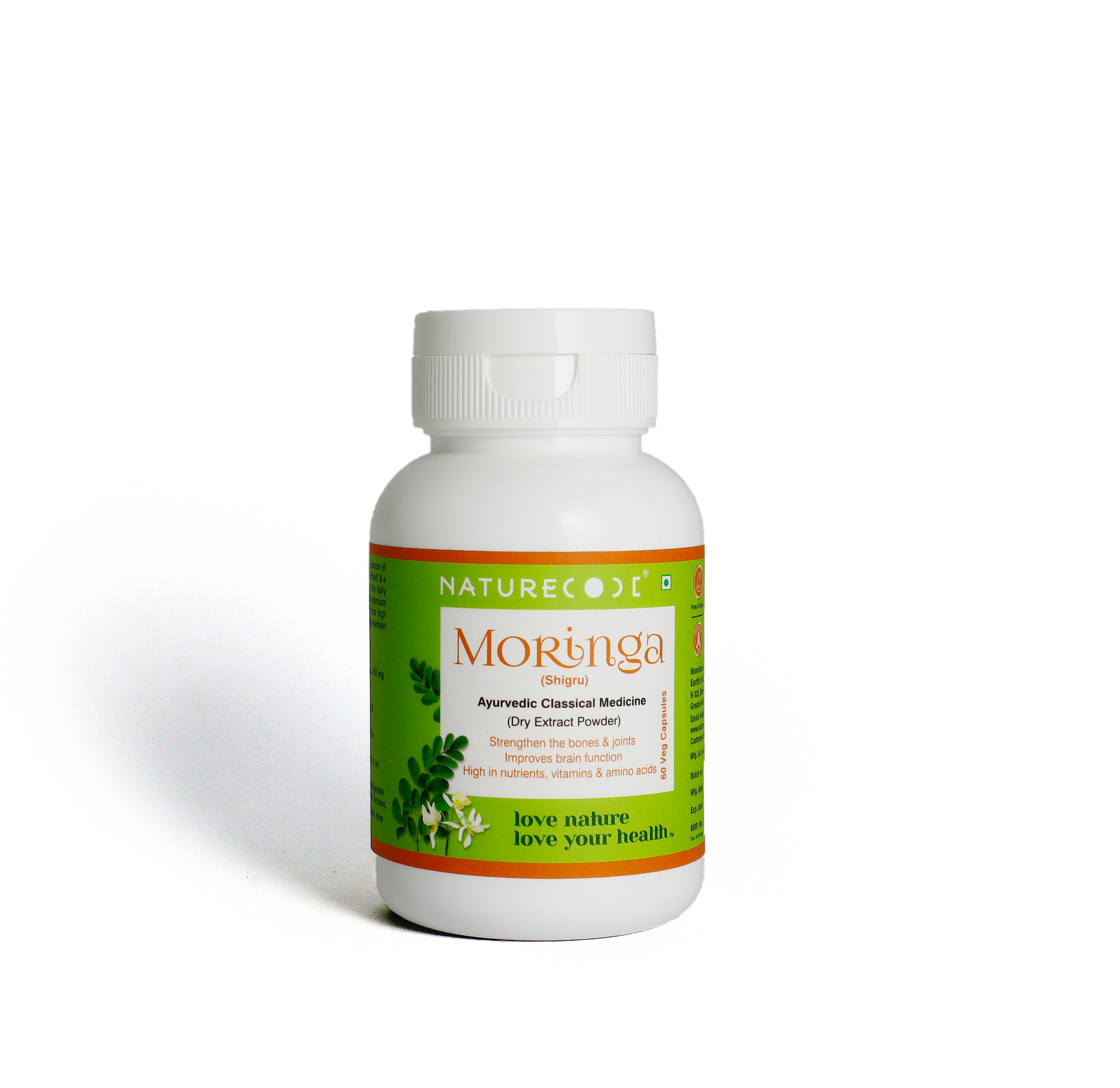 Nature Code Moringa Veg Capsule - 60 Capsules