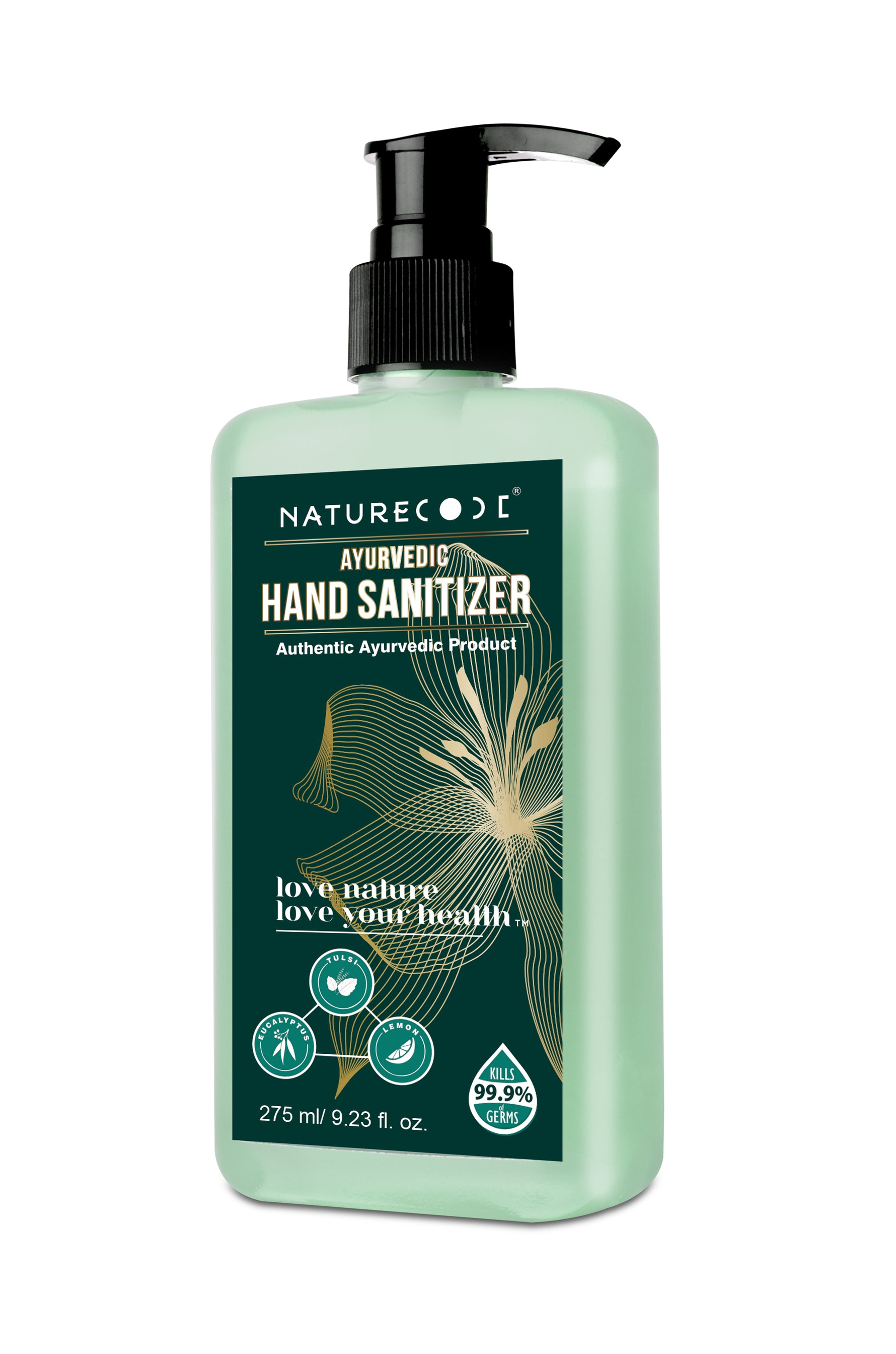 Nature Code Ayurvedic Hand Sanitizer - 275ml