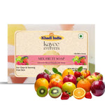Kayee Ayurveda Mix Fruit Bath Soap | Fruity Fragrance Herbal Soap for Men & Women | Refreshing Body Cleansing Bathing Bar for Daily Use | Gentle Bath Soap for Fresh, Clean & Smooth Looking Skin