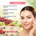 Kayee Ayurveda Mix Fruit Bath Soap | Fruity Fragrance Herbal Soap for Men & Women | Refreshing Body Cleansing Bathing Bar for Daily Use | Gentle Bath Soap for Fresh, Clean & Smooth Looking Skin