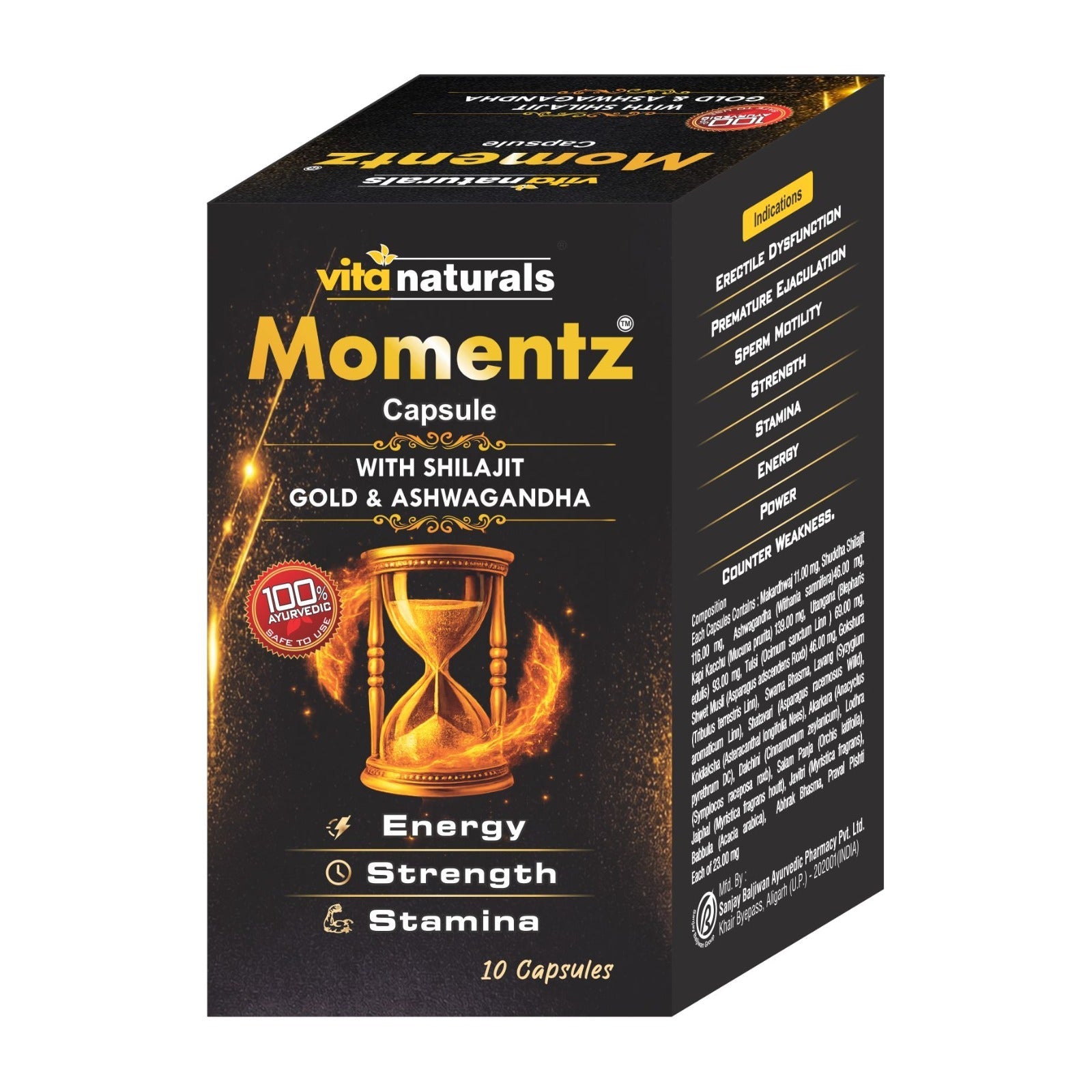 Vitanaturals Momentz Capsules - 10 Capsules