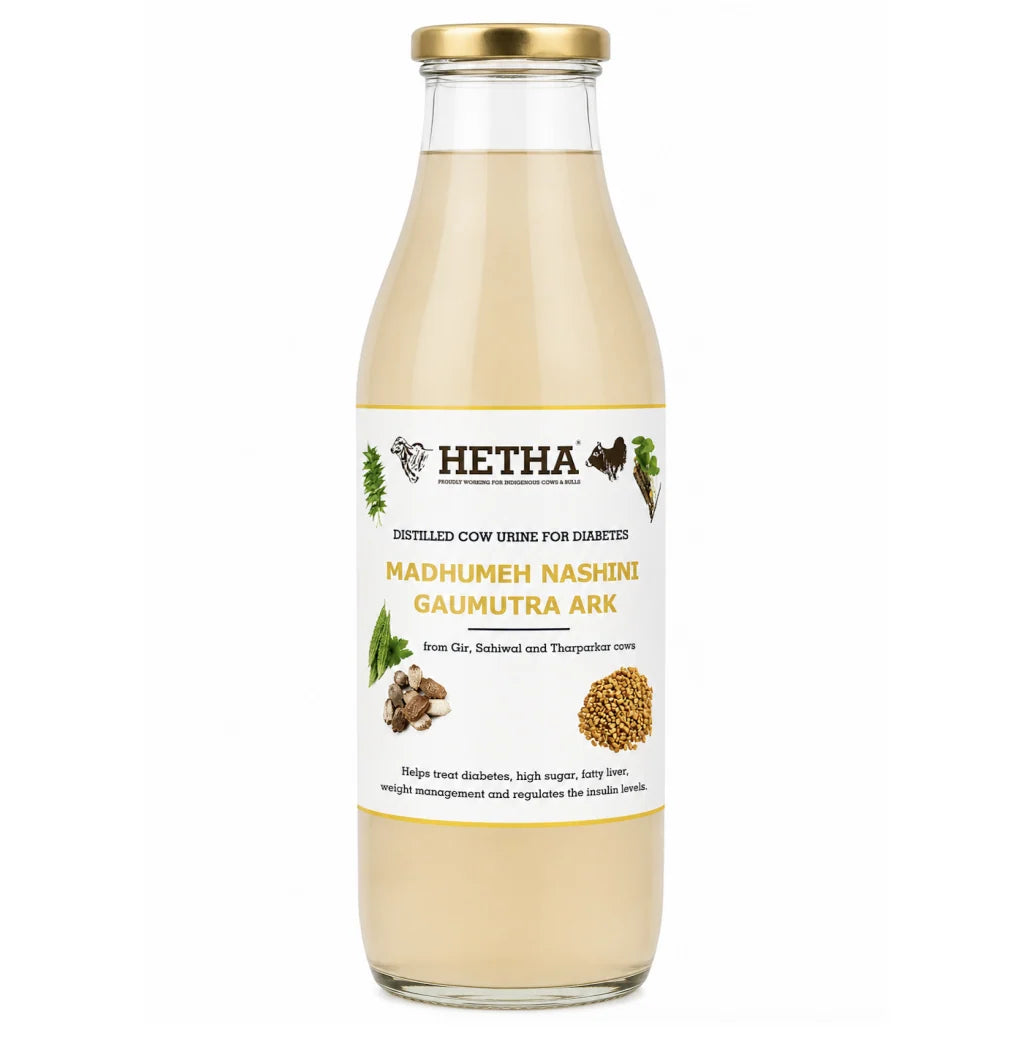 Hetha Madhumehnashini Gaumutra Ark - 500 ml
