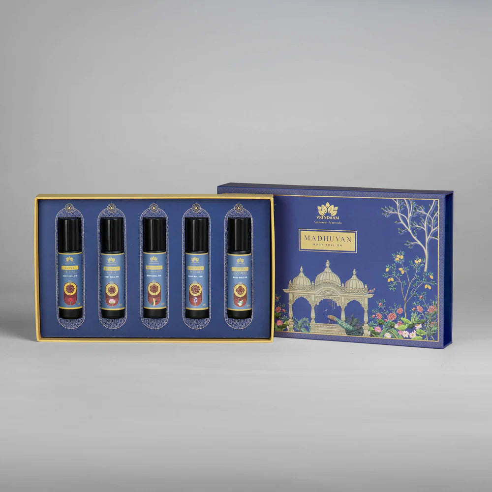 Vrindaam Madhuvan - Body Roll On Gift Box