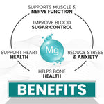 Raskam Magnesium Glycinate Tablets, 2000mg per serving, 120 vegetarian tablets