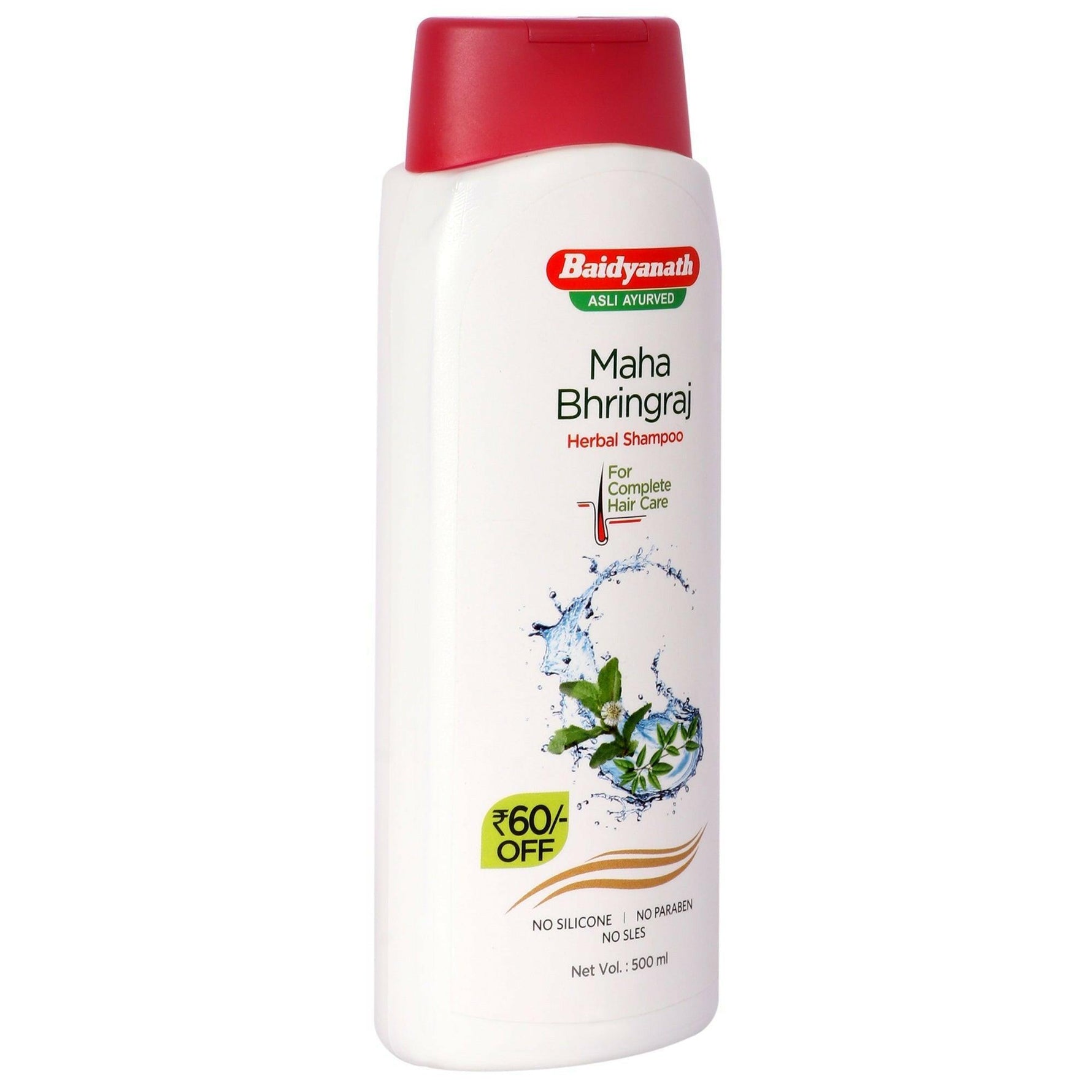 Baidyanath (Jhansi) Mahabhringraj Herbal Shampoo - 500ml