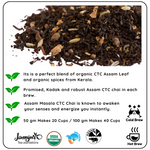 Radhikas Fine Teas DETOX Masala Chai - Invigorate Mind & Body Naturally - 100gm