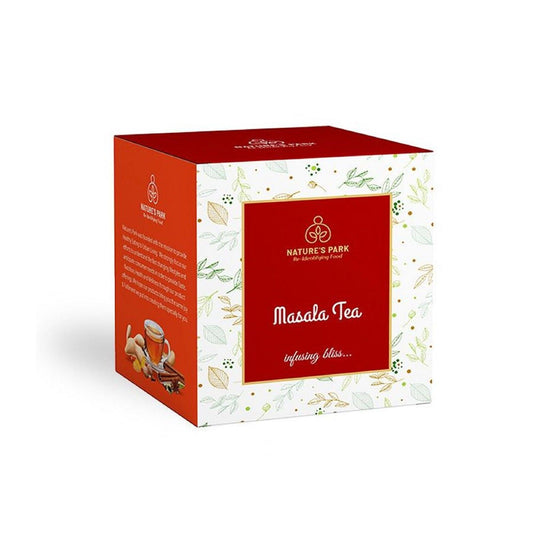 Nature's Park Masala Tea Pyramid Tea Bags (20 Pcs)