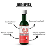 Zenius Stone Crush Juice - Ayurvedic Juice to Dissolve Kidney Stones and Support Urinary Tract Health - 500ml Juices