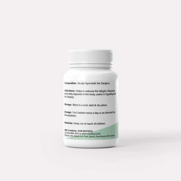Dr. Satnam's Arogyam Medohar Guggulu Tablet (60 Each)