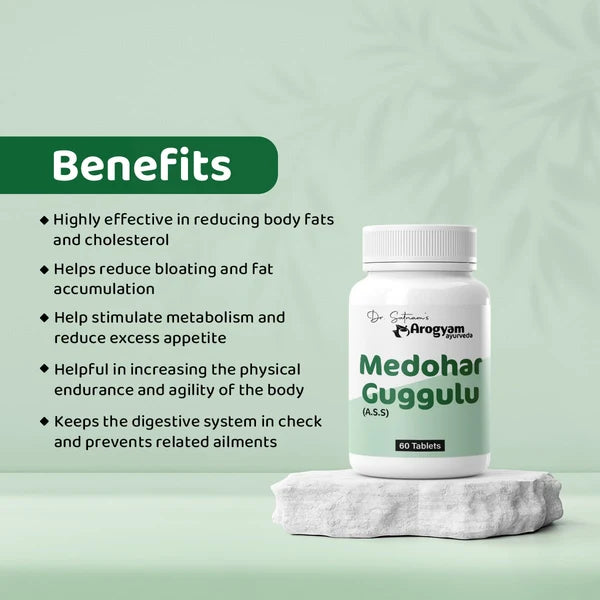 Dr. Satnam's Arogyam Medohar Guggulu Tablet (60 Each)