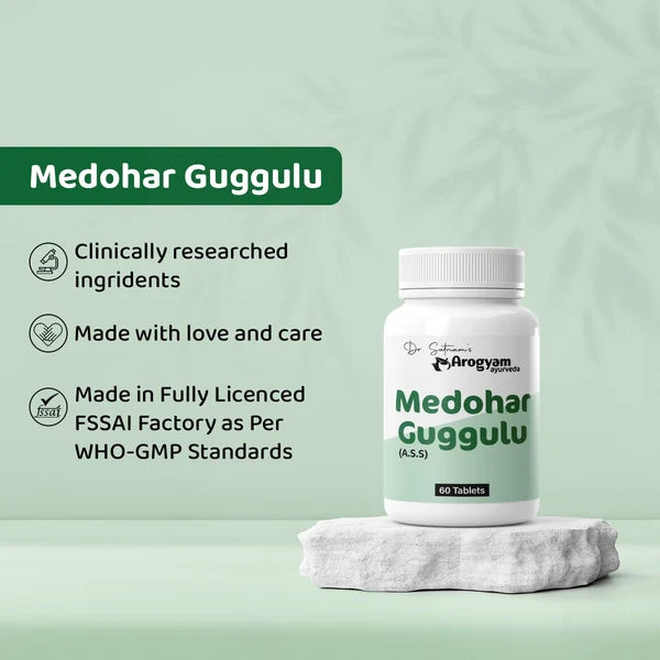 Dr. Satnam's Arogyam Medohar Guggulu Tablet (60 Each)
