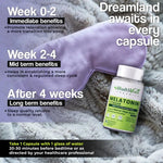 Health Veda Organics Melatonin Capsules - 60 Capsules