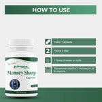 Dr. Satnam's Arogyam Ayurveda Memory Sharp 500mg Capsule (60 Each)