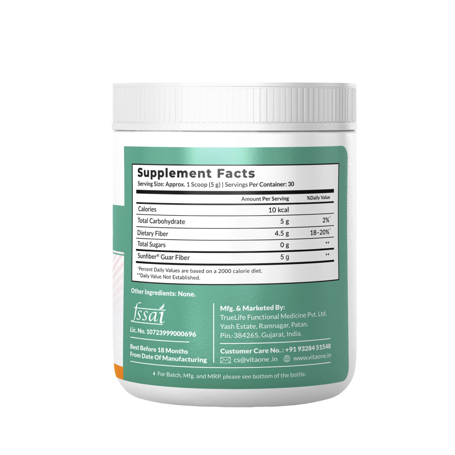 Vitaone Microbiome Fiber Powder- 150gms