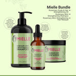 Mielle Bundle: Natural Rosemary Hair Care – Oil, Shampoo & Masque for Strong, Healthy Hair