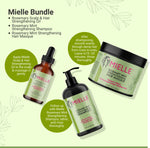 Mielle Bundle: Natural Rosemary Hair Care – Oil, Shampoo & Masque for Strong, Healthy Hair