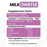 Raskam Milk Thistle-100 Veg capsules Milk Thistle Extract for Complete Liver Support, Alcohol Detox & Protection Against Fatty Liver