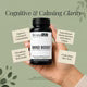 Ikvana MINDBOOST Focus, Memory & Mental Clarity Support by Earthy Concepts - Brahmi (Bacopa monnieri) Extract - 650 mg - 60 Veggie Capsules