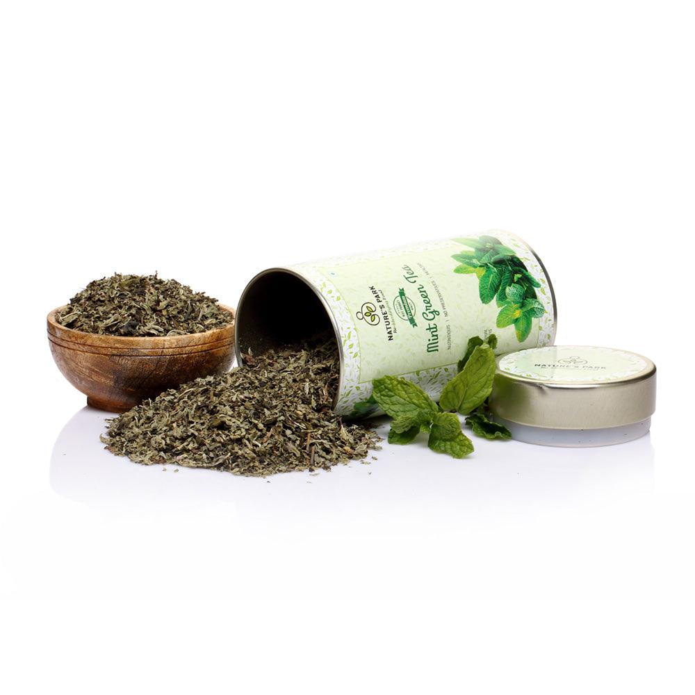 Nature’s Park Mint Green Tea - 100 Gm