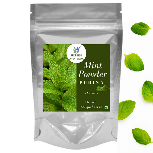 Nxtgen Ayurveda Mint Pudina Powder - 100 gms (Pack of 2)