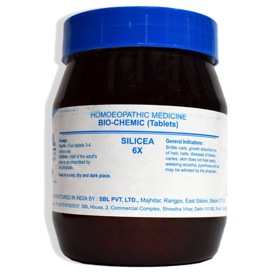 SBL Silicea Biochemic Tablet 6X - 450gm