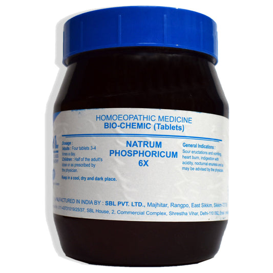 SBL Natrum Phosphoricum Biochemic Tablet 6X - 450gm