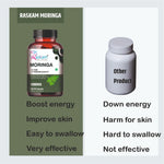 Raskam Moringa 100 Capsules- Helps Lower Blood Sugar & Cholesterol Levels, Boost Metabolism and Digestion