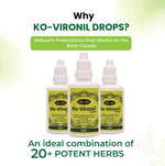 Divya Shree Ko-Vironil Drops For Blocked Nose & Dryness, Sinus, Snoring and Daily Cleansing of the Nose | Nasal Solution