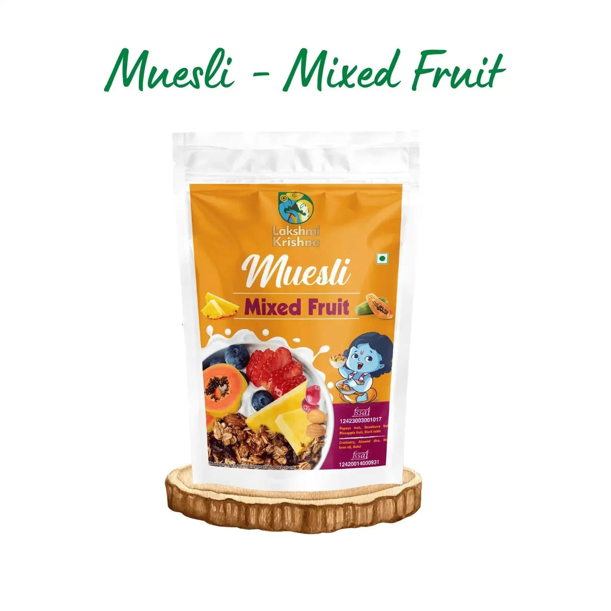 Lakshmi Krishna Naturals Mixed Fruit Muesli 500g