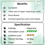 Radhikas Fine Teas Gut Helath Mukhwas Leaf - Promote Gut Health and Calm the Mind - 50gm