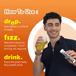 Lifezen Tuskca Multivitamin With Vitamin C, Vitamin D3, Calcium, Biotin, Zinc, Iron & Other 23 Ingredients For Good Health, Immunity, Bone Health, Stay Active & Energetic | 20 Effervescent Tablets (Pack of 1) Lime & Lemon Flavour