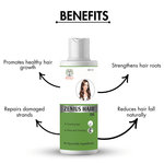 Zenius Hair Oil - Nourishing Oil for Hair Growth, Strength, and Damage Repair - 200ml Liquid