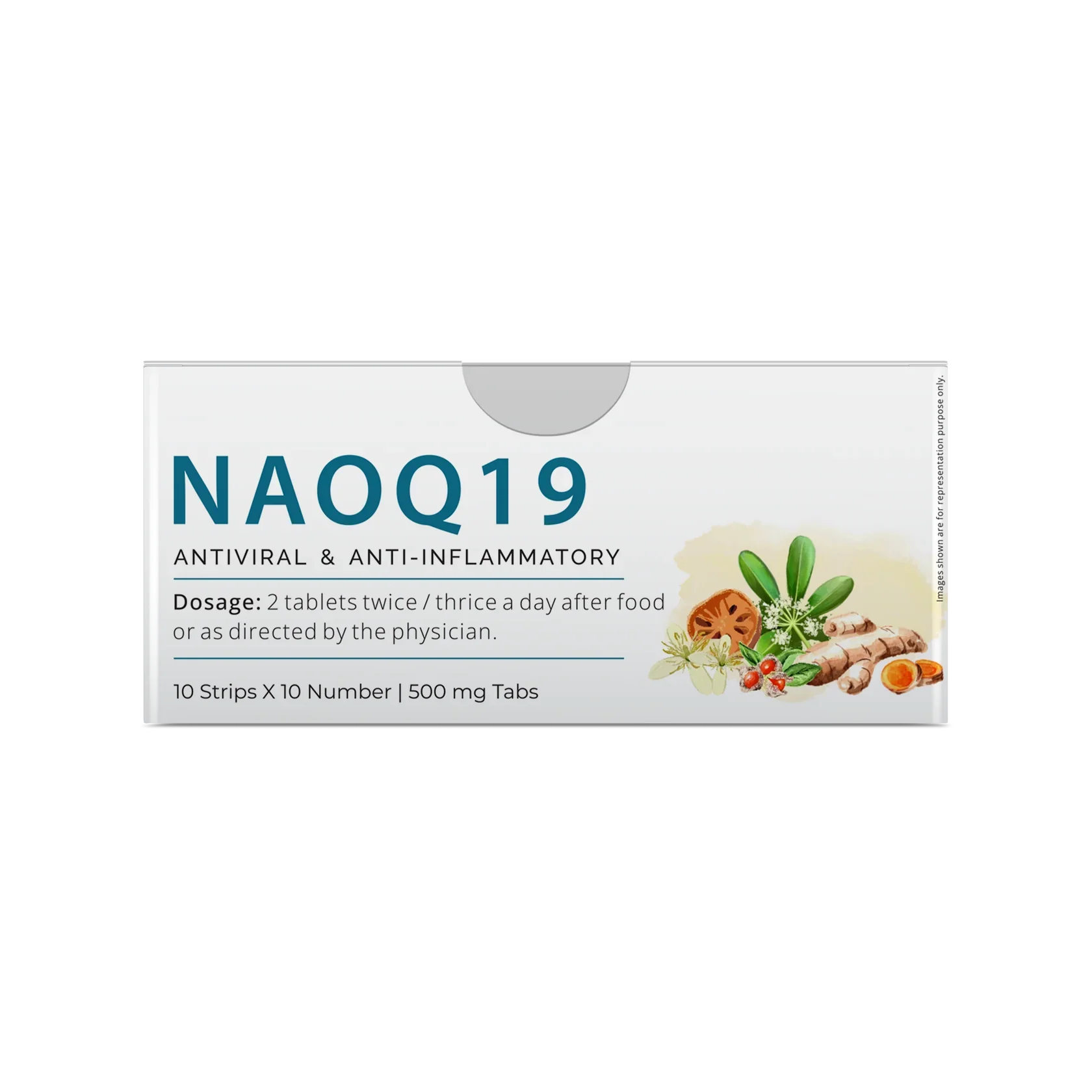 Sri Sri Tattva NAOQ19 500mg Tablet | Anti-Viral & Anti-Inflammatory