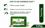 Khadi Care Herbal Pure Neem Soap - 125g