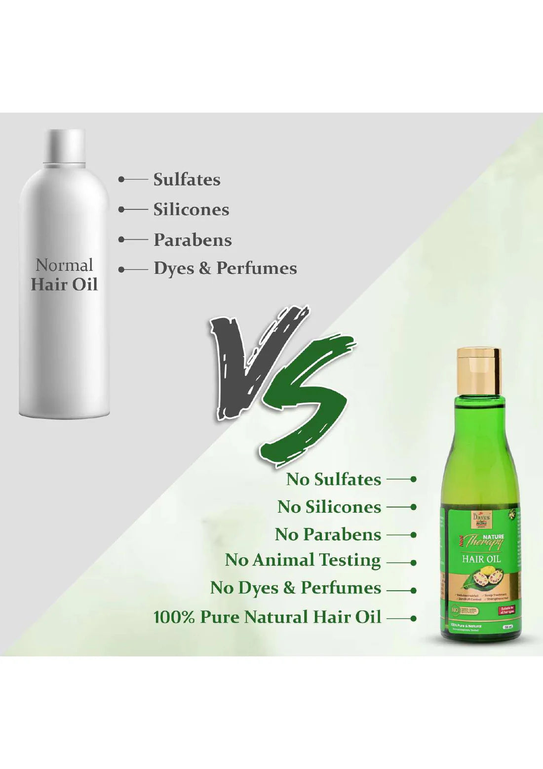 The Dave's Noni Pure & Natural Nature Therapy Hair Oil (100ml Each)